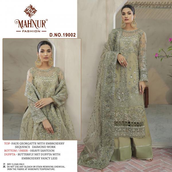 Mahnur Vol 19 Fancy Designer Pakistani Suit Collection